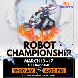 Robot Championship Spring 2023 camp